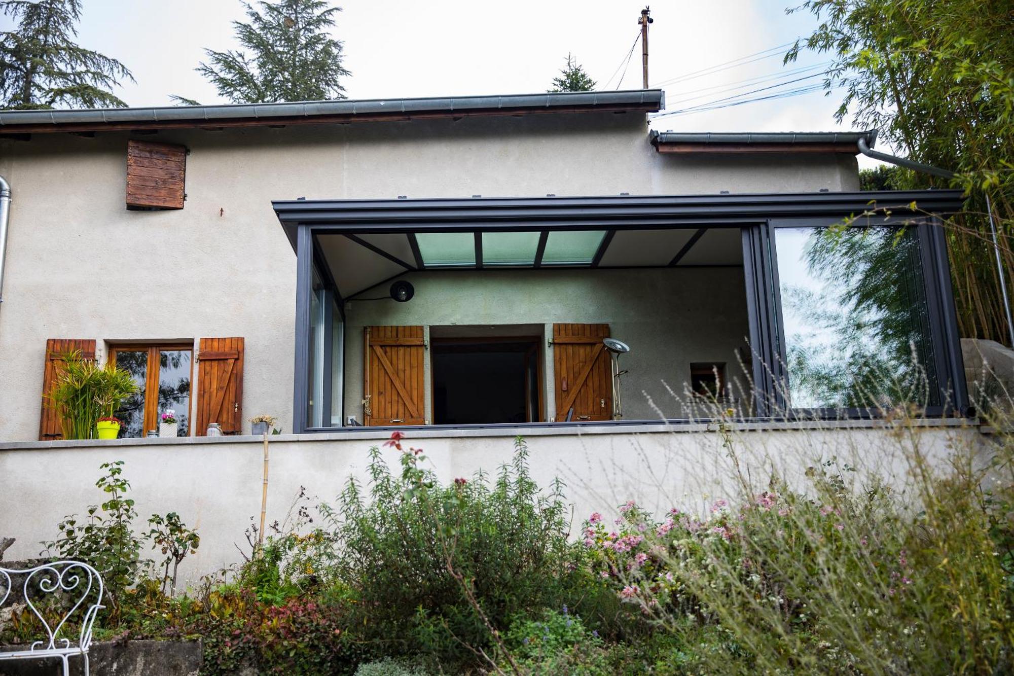 Agreable Logement Independant Avec Veranda Vienne  Exterior foto
